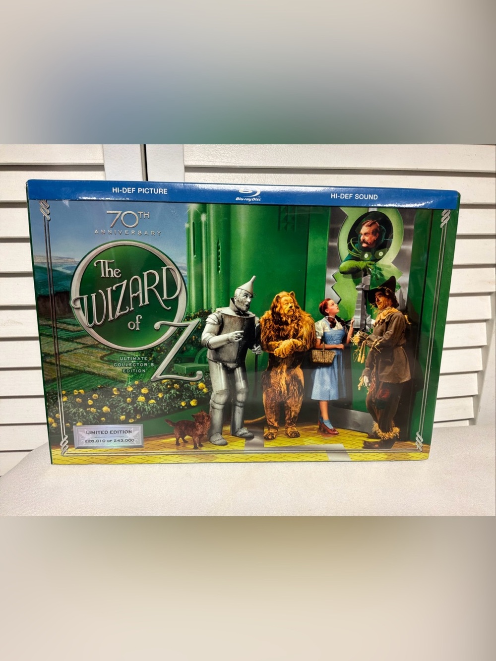 Wizard of Oz 70th Anniv Ultimate Collector's Edition Blu-ray Box Set NEW Sealed